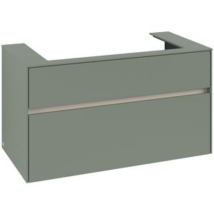 Wastafelonderkast Collaro 1000x548x500mm Soft Green C02000AF