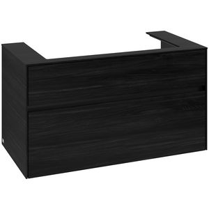 Wastafelonderkast Collaro 1000x548x500mm Black Oak C02000AB