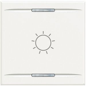 Wipschakelaar symbool verlicht 2f 2 mod.Axolute White VVE=10