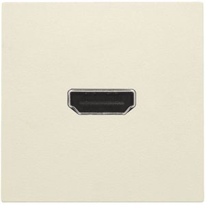 Afwerkingsset met HDMI-naar-HDMI-aansl. cream