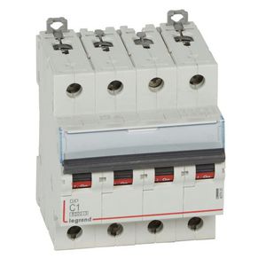 Installatieautomaat DX³ 6000A/10kA 4-polig C-karakteristiek 1A