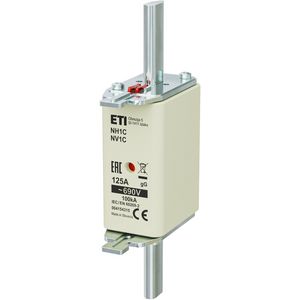 Zekering 690V 125A NH1 C gG VVE=3