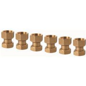 Doos a 6st. mes. schroefkoppelingen G1"/RP 1" ALG15.256B