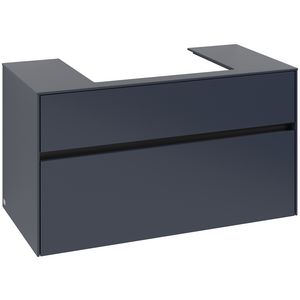 Wastafelonderkast Collaro 1000x548x500mm Marine Blue C019B0VQ