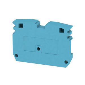 Afsluit- eindplaat blauw h:33mm b:5mm V-0 Wemid VVE=50
