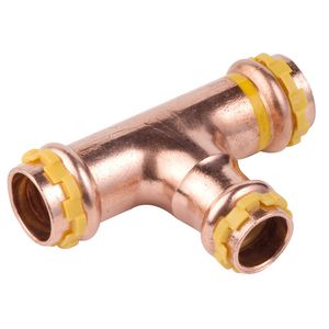 T-koppeling verlopend SudoPress Koper Gas FFF 15x12x15mm SPG5130RV VVE=5