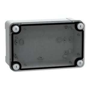 Doos ABS + transp. deksel 191x121x87mm IP66/IK07 R VVE=2