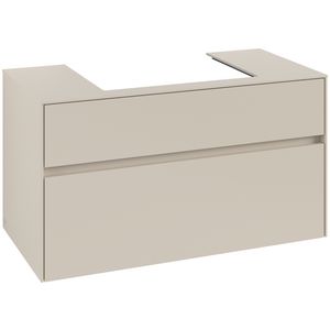 Wastafelonderkast Collaro 1000x548x500mm Cashmere Grey C019B0VN