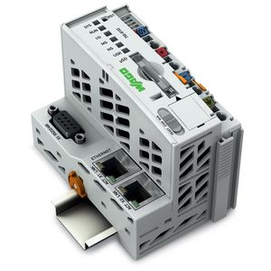 Controller PFC100 2xEthernet RS-232/-485 lichtgrijs