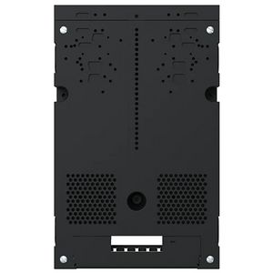 Meterbord 350mm zwart RAL7021 VVE=10