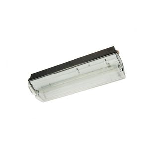 Opbouwgarnituur TEC LED N/N 840 4W kap helder PT IP65 behuizing zwart excl. pictogram