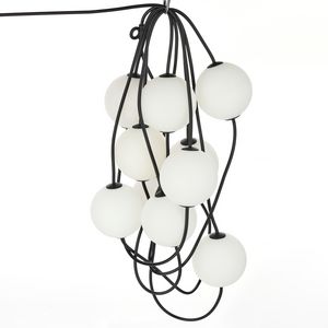 LED Party Balls Light String 7.7M 10pcs G100 2500K IP67