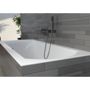 Ligbad Linares 190x90cm wit hoogglans excl. badpoten