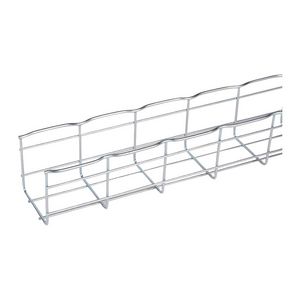 Lengte a 3m. Draadgoot CF105 B100 RVS 304L