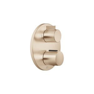 Inbouwthermostaat 2-weg stopkrn Light Gold gebor 36426970-27