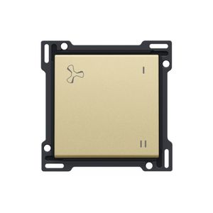 Afwerkingsset mechanisch gecontr. ventilatiebed. gold