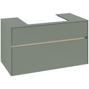 Wastafelonderkast Collaro 1000x548x500mm Soft Green C019B0AF