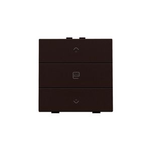 Enkelv. motorsturingsbed. led HomeControl d.brown
