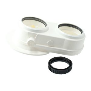 Adapter Rga/Ltv 2X Ø80mm.