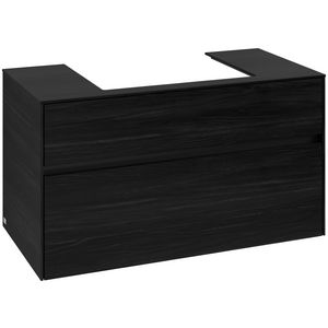 Wastafelonderkast Collaro 1000x548x500mm Black Oak C019B0AB