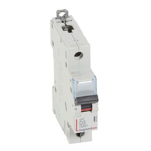 Installatieautomaat DX³ 6000A/10kA 1-polig D-karakteristiek 03A