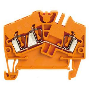 Doorvoerklem oranje 2.5mm2 1706050000 VVE=100