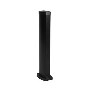 Energiezuil 2 compartiment 45mm 0,68M zwart