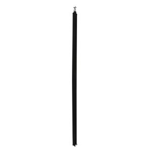 Energiezuil 1 compartiment 80mm 3,90M zwart