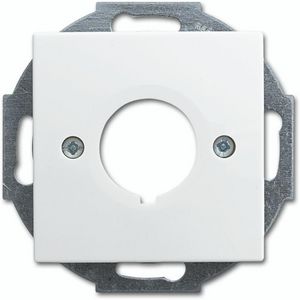 Centraalplaat boring 22.5mm SI-B-alpinwit