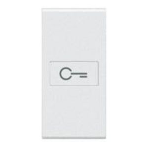 Toets wit sleutel symbool ax 1 module Livinglight