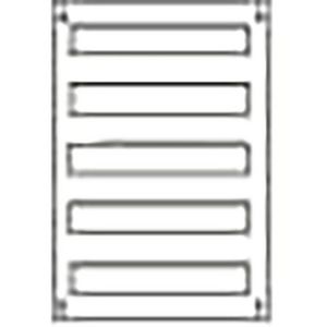 Afdekplaat tbv Smissline horizontaal