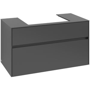 Wastafelonderkast Collaro 1000x548x500mm Graphite C01900VR