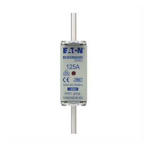 Zekering laagsp. 125A AC 400V NH01 gL/gG dubbele mel VVE=3