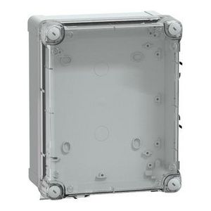 Doos ABS + transp. deksel 291x241x88mm IP66 IK07 R TBS/TBP