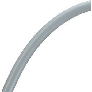 Rol a 100m. Beschermslang RVS siliconen 3,0x5,3mm IP68 grijs