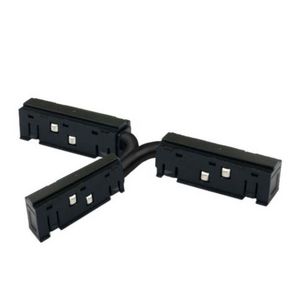 T48/20 zwart T-connector TZ49 6A flexibel
