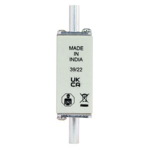 Zekering laagsp. 20A AC 500V NH000 gL/gG dubbele mel VVE=3
