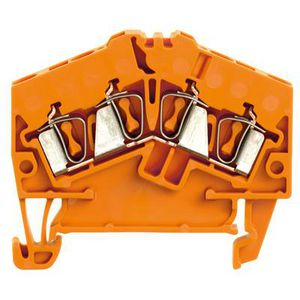 Doorvoerklem oranje 2.5mm2 1706080000 VVE=100