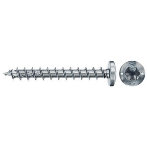 Spaanplaatschroef PowerFast 3,5x25mm TX bolkop VD verzinkt VVE=200