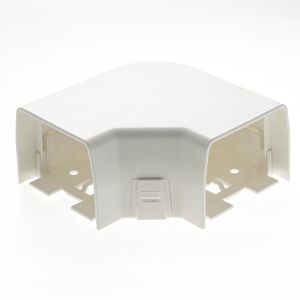 Platte bocht 90° CLIMCLICK CCDFE.110 110x75mm wit