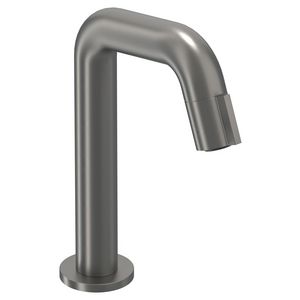 Fonteinkraan PACT contour staand S-size sprong 115mm geborsteld metal black PVD