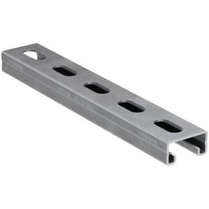 Lengte a 3m. montagerail FUS 21/2,0 therm. verzinkt