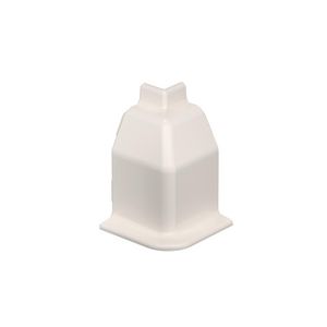 Buitenhoek SL-L 20x50 9001 polyvinylchlorid creme wit VVE=10