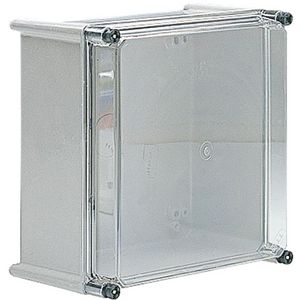 Afstandsraam APO 1 kast transparant deksel RAL7035
