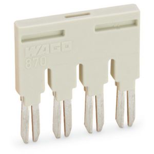 Brug 4-voudig geisoleerd lichtgrijs VVE=25