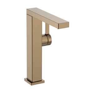 Tecturis E 1-hendel wastafelkraan 210 Fine CoolStart met draaibare uitloop en afvoerplug Brushed Bronze
