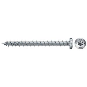 Spaanplaatschroef PowerFast 5x40mm TX bolkop VD verzinkt VVE=100