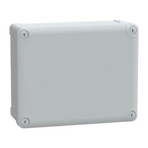 Doos ABS + deksel 241x194x194mm IP66 RAL7035 TBS/TBP