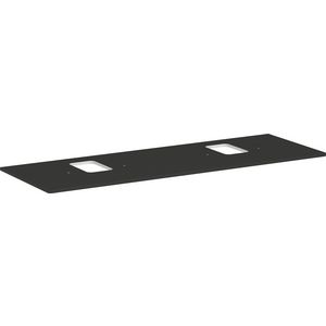Console 1560x550mm m 2 uitsparingen Waskom m kraangat Xelu Q