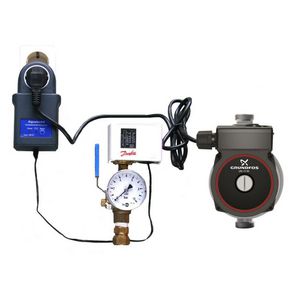 Drukverhogingspomp UPA 15-90N 160mm 230V Schuko incl. onderdrukbeveiliging NL